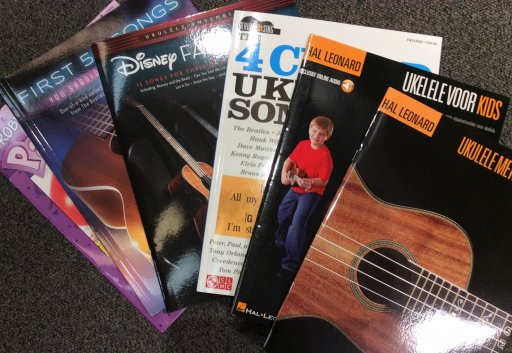 Boeken voor ukelele