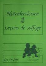 Notenleerboek deel 2 Luc De Smet