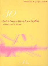 Etudes progressives voor fluit  (30)