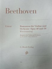 Beethoven: Romanzen für Violine opus 40 und 50