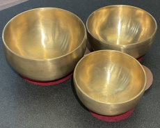 Klankschalen. Set van 3