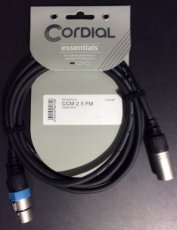 Micro kabel xlr-xlr 2,5 m Cordial