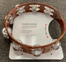 Meinl: Tamboerijn met dubbel rij cymbaaltjes