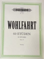 Wohlfahrt 60 etuden violine